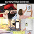 50pcs Double Sided Foam Tapes Strong Pads Sticky Foam Tape White Square Round Self-Adhesive Replacement Sticky Pads for Metal Glass Wall Surface F...