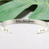 Yiyang Inspirational Bracelets for Women Stainless Steel Mantra Cuff Bangle for Her...