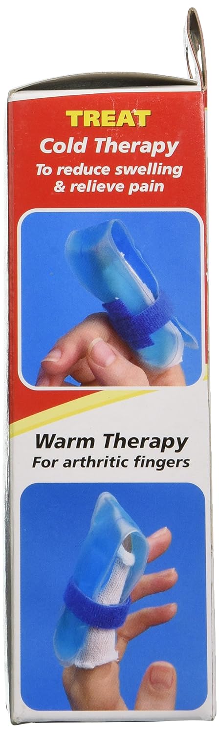 Acu-Life Finger Treatment Kit | Pain Relief and Recovery | Hot and Cold | Includes Finger Split and Gel Pack , Various , 4 Piece Set...
