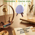 Real Wood Stand for Echo POP (2023),Tripod Accessories Protect pop Speaker for Better Sound,Secure Stable Sturdy Wooden Mount Holder for Alexa POP...