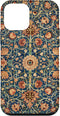 iPhone 12 mini Bohemian Vintage Moroccan Pattern Retro Floral Boho Gift Case...