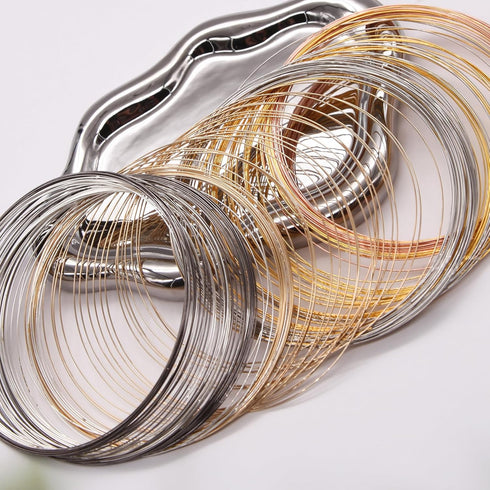 EuTengHao Jewelry Memory Wire Stainless Steel Craft Wire for Jewelry Making Necklace Bracelet Ring Earring Crafts Supplies DIY Jewelry Making Wire...