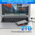 7 in 2 USB C 3.0 Card Reader, USB SD Card Adapter for SD, CF, TF, MS, Micro SD, XD Cards Multi Memory Card Reader Adapter Hub for Windows, macOS, ...
