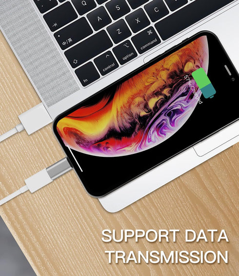 Micro USB to Lightning Adapter?3 Pack?Fast Charging Data Transmission Converter Micro USB Female Cable to Lightning Male Connector Compatible for ...