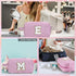 Birthday Gifts for Women - Personalized Gifts Idea for Women Her Mom Best Friend Sister Teacher Bridesmaid, Monogram Initial Pink Makeup Bag Cute ...