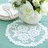 Heritage Lace Victorian Rose Doily, 11", White, 4 Count...