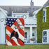 God Bless America 4th of July Garden Flag Patriotic Birds House Flag 12x18 Inch Double Sided, America Independence Day Flag Memorial Day Yard Bann...