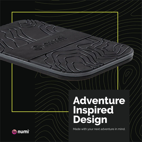 Numi Grip Pad - Sticky Pad for Smartphones - Cell Phone Holder - No Adhesive, Magnets, and Suction Cups - Sticks to Multiple Surfaces - Black...