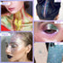 DAGEDA Body Glitter Gel, Roll-on Face Glitter for Mermaid Makeup Festival Rave Accessories, Holographic Hair Glitter Gel,Body Shimmer Halloween Ma...