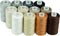 Simthread 12 Multi Colors All Purposes Cotton Quilting Thread 50s/3 Thread for Piecing Sewing etc - 550 Yards Each (Neutral colors)...