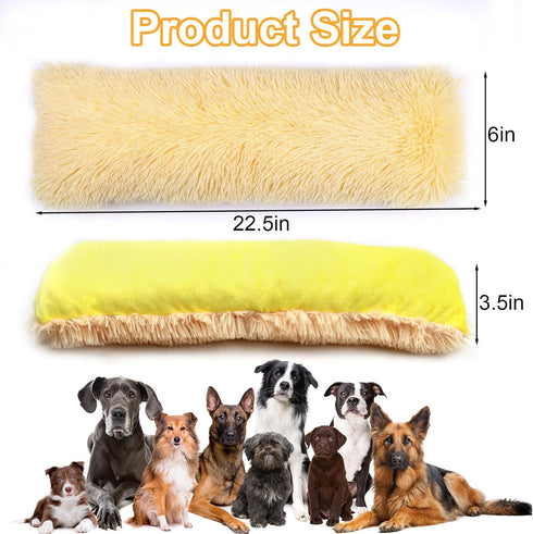 Mity rain Dog Pillow, Dog Calming Pillow for Anxiety Relive, Double Side Long Pillow for Large and Medium Dogs Joint Relief Sleeping Improve, Pet ...