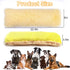 Mity rain Dog Pillow, Dog Calming Pillow for Anxiety Relive, Double Side Long Pillow for Large and Medium Dogs Joint Relief Sleeping Improve, Pet ...