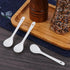 JANKOW Small Ceramic Spoons, Seasoning Spoon, Demitasse Espresso Spoons, Ice Cream Spoon Suit for Sugar, Tea, Ice Cream....