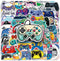 100 Pcs Play Game Stickers for Teen, Cool Cartoon Trendy Gamepad Waterproof Gaming Sticker,Vinyl Laptop Phone Skateboard Stickers....