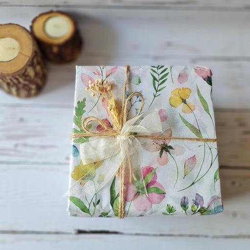 Tissue Paper, 50 Sheets 20 * 28" Wrapping Tissue Paper for Your Special Occasions, Patterned Tissue Paper for Crafts, Spring Tissue Paper for Your...