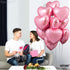 KatchOn, Light Pink Heart Balloons -18 Inch, Pack of 10 | Heart Shaped Balloons | Pink Heart Balloons, Valentines Day Decorations | Valentines Day...