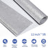 VINYL FROG Glitter HTV Vinyl Heat Transfer Vinyl Roll 12" x 5ft Silver Iron on Vinyl Glitter Heat Press Vinyl for T-Shirts Works with All Cutter M...