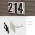 5 Inch House Numbers, ABS-Polymer, Premium Quality, Backlit LED 5000K Illuminated Home Address Number, Lighted House Numbers, Modern Address Numbe...