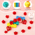 12 Pcs Conversation Ice Breaking Cubes Social Emotional Learning Activities Social Emotional Dice Wood Conversation Cube for Kids Adult Classroom ...