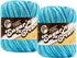 Lily Sugar 'N Cream Yarn Medium Gauge 100% Cotton 2.5 oz Natural Stripe Set of 22......