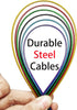 Circular Knitting Needles Set Round Needle Metal Magic Loop 40 Inch Size 15 11 9 7 4 1.5...