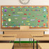 Paw Print Bulletin Board Set Classroom Decor Paw Print Cutouts Accents for Classroom Door Bulletin Board Border Wall Decoration Educational and Le...