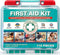 General Medi 110 Pieces Small First Aid Kit - HardCase First Aid Box - Contains Premium Medical Supplies for Travel, Home, Office, Vehicle, Campin...
