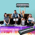2 Pcs Inflatable Keyboard Piano Rock Star Toys Inflatable Party Props Electric Blow up Keyboard Piano Rock and Roll Party Decorations for Kids 80s...