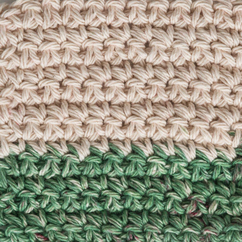 Lily Sugar and Cream Cotton Yarn, Holiday Stripes 285 Foot......