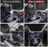 Car Gear Shifter Head Cover Compatible with Subaru Crosstrek 2023 2024 Center Console Shifter Gear Hand Brake Trim Cover Automatic Gear Shift Knob...