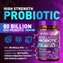 80 Billion CFU Probiotic - Daily Digestive Gut Health Supplement for Men & Women - Lactobacillus acidophilus, Bifidobacterium & Prebiotics - Non-G...