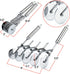 Oleex ‘All-Dough’ Pastry Cutter Set. 5 Wheel Dough Cutter and Dual Fluted Ravioli Cutter Wheel/Pizza Cutter Wheel! Versatile Brownie Cutter, Pasta...