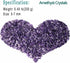 MAIBAOTA Natural Amethyst Crystal Quartz Rocks Chips Vase Filler Rocks for Succulent Plant Small Fish Tank Aquarium Gravel Decorative Pebbles Ston...