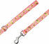 Blueberry Pet Summer Sparkle Dog Leash, Large Size, 4 ft x 1", Tropical Flower Baby Pink, Hibiscus Floral Print Pet Leash...