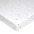 TL Care Fitted Mini Crib Sheet 24" x 38", Soft Breathable Neutral 100% Cotton Jersey Portable Sheet, Gold and Pink Arrows, for Boys and Girls, Fit...