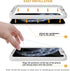 Supershieldz (3 Pack) Designed for Apple iPhone 11 Pro, iPhone Xs and iPhone X (5.8 inch) Tempered Glass Screen Protector with (Easy Installation ...