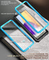 Poetic Revolution Case for Samsung Galaxy A72, Built-in Screen Protector Work with Fingerprint ID, Full Body Rugged Shockproof Protective Cover Ca...