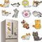 Vcekract 12 PCS Diamond Painting Refrigerator Magnets, Cat Diamond Painting Kits for Adults, Diamond Art Kits for Home Decor, Small Diamond Art Cr...