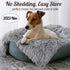 BENRON Small Dog Blanket for Couch Bed Crate, Cozy Reversible Fleece Dog Blanket, Washable Fluffy Throw Blankets 20x30 Inches Grey...