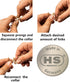Herm Sprenger - Curogan Additional Prong Links for Herm Sprenger Ultra-Plus Dog Training Collar - for Small Medium Large Dogs - Made in Germany (2...
