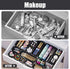 Plastic Drawer Organizers, 10 PCS Drawer Organizer Bins, Bathroom and Vanity Organizer Plastic Tray, Makeup organizer and storage for Makeup, Bedr...