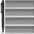 Eaasty 100 Pcs 4'' Mini Pen Bulk 0.7 mm Small Retractable Ballpoint Tiny Black Ink Pen Gel Pens with Clip Smooth Writing Pens for Pocket School Jo...