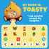 BIZYBOO - The Original Seek & Find Plush - Hidden Object Search Problem Solving Educational Matching Game for Kids 2 and Up - 2 Pack (GG & Toasty)...