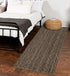 Boho Washable Runner Rug 2'x 5',Tan Black Reversible Bedroom Runner Rug Cotton Woven Entryway Rug Farmhouse Laundry Room Rug Floor Carpet for Livi...