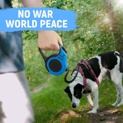 Retractable Dog Leash Automatic Telescopic Tractor Dog Tape, Pet Tape 10/16 FT Durable and Convenient, with Non-Slip Handle, Suitable for Small an...