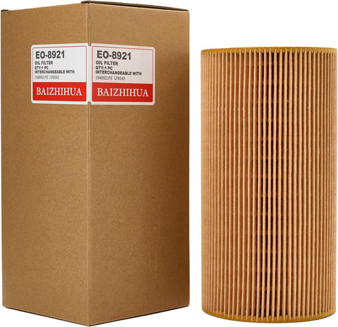 1948921PE Oil Filter Replaces 1948921, 57370, LF16233, P550812, LP6043, P40019, 1629393, 1643070, LEF5207, CH10949, E89HD213, 8921 Fits Paccar MX1...