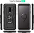 Androgate for Samsung Galaxy S9 Case with HD Screen Protectors, Military-Grade Metal Ring Holder Kickstand 15ft Drop Tested Shockproof Cover Case ...