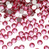 Jollin Glue Fix Crystal Flatback Rhinestones Glass Diamantes Gems for Nail Art Crafts Decorations Clothes Shoes(ss20 1440pcs, Rose)...