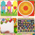 When We Learn We Grow Bulletin Cutouts Classroom Floral Bulletin Board Decor with Borders for Flower Themed Party School Window Home Supplies, 66 ...