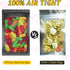 100 PCS Smell Proof Bag, Holographic Bags Packaging Bags for Small Business, Foil Freshies Bags for Food Storage, Sample Bags Resealable Bags for ...